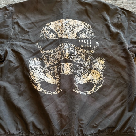 Star Wars Storm Trooper Bomber Jacket Large - Picture 2 of 6